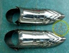 Médiévale Combat Acier Inoxydable Paire De Bottes Armor Ensemble Fait Best Shoe