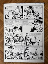 Planche Originale De Marcello Rintintin Année 1960/Pif