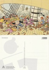 TINTIN carte postale Le secret
