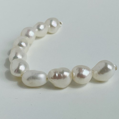 Lot perles de culture - de,