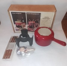 Ancien Service À Fondue Bourguignonne Et Savoyarde Fonderie De Fontignac Neuf