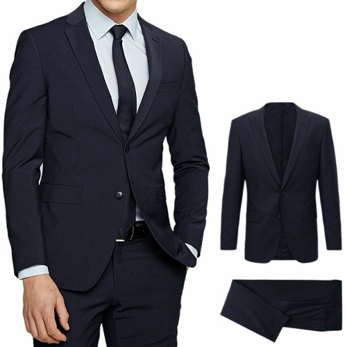Robe homme bleue élégante