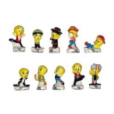 Série complète de 10 fèves