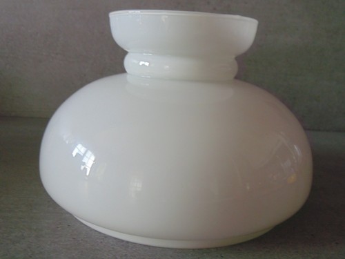 Globe verre opaline - verre,