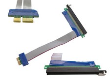 Riser adaptateur PCI EXPRESS 16x vers 1x - SOUPLE - Nappe  PCIE - 190 mm