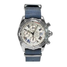 Breitling Chronomat Evolution 43.5mm A13356 NATO Strap Steel Automatic Watch