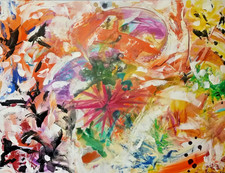 Tempête de pigments 80x60 -