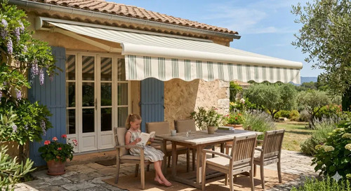 Store banne coffre intégral - store,