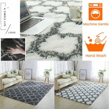Shaggy Indoor Area Rugs Fluffy Floor Carpets for Living Room Bedroom Home Decor