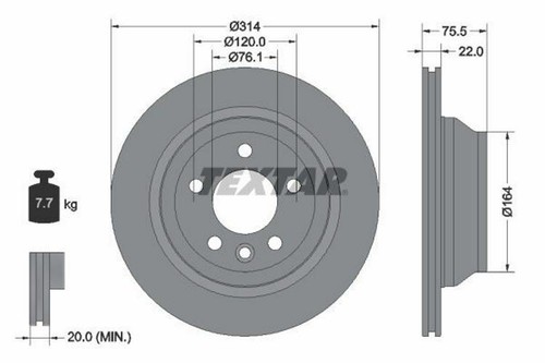 Disque frein opel vectra - de,