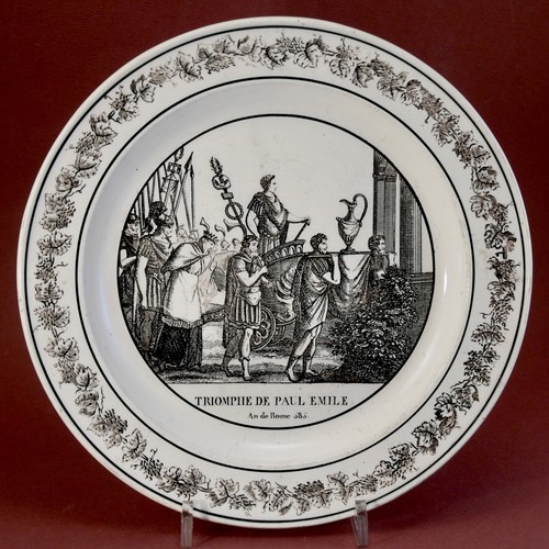 Montereau assiette faïence - montereau,