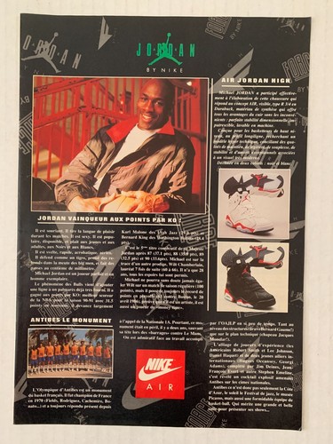 Publicite 1991 nike air - nike,