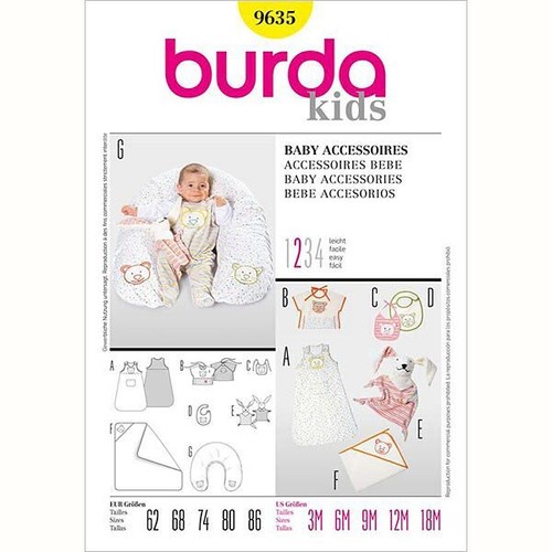 Burda enfants 9635 bébé - burda,