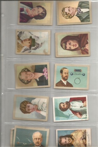 Lot chromos anciens chocolat - chromos,