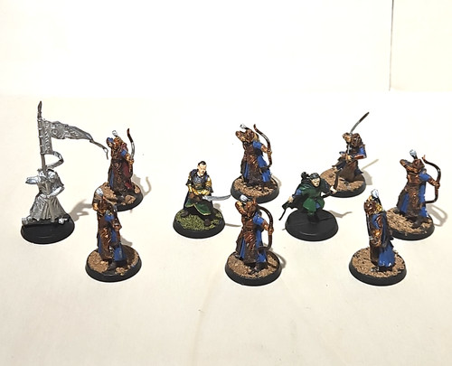 High elf warriors - metal, lotr