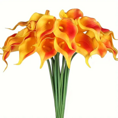 10pcs fleurs artificielles - fleurs,