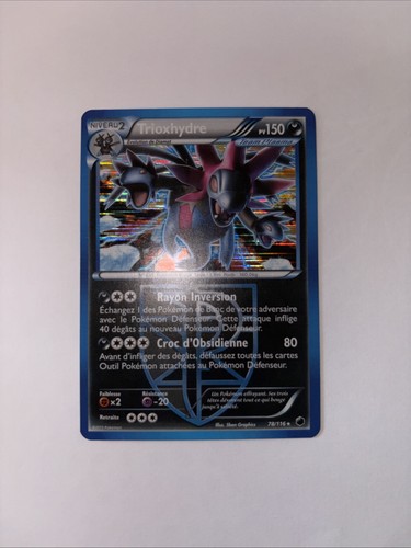 Carte pokémon trioxhydre - pokémon,