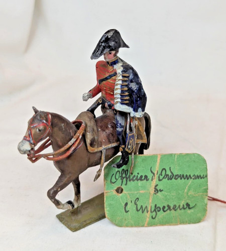 Chef militaire cheval - militaire,