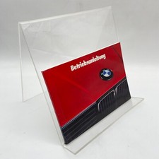 BMW 316i 318i 318is 320i 325i 325ix 324d 424td Convertible Touring Owners Manual