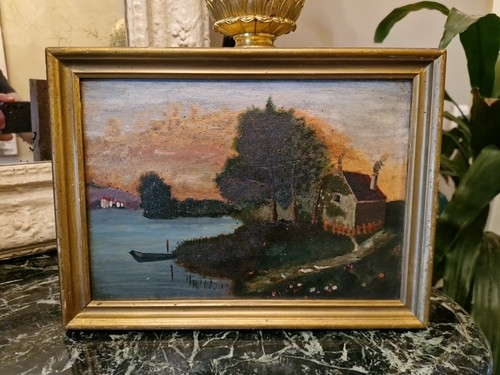 Peinture ancienne huile - peinture,