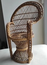 Fauteuil Rotin Poupée