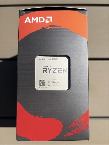 Amd ryzen 2700x - 7,