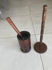 lot 1 porte brosse WC et porte