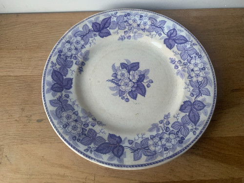 Ancienne assiette boch - ancienne,