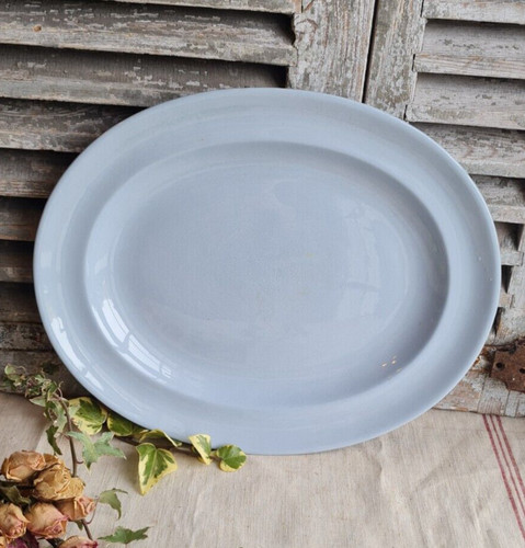 Ancien plat ovale villeroy - ancien,