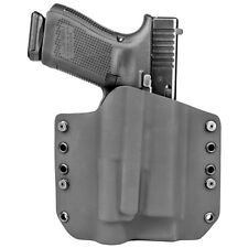 OWB Light Bearing Holster for Viridian C5 Series - 50 Different Gun Models-Black