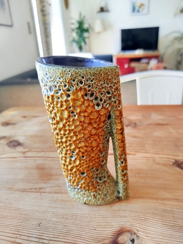 Joli vase pichet fat lava - vase,