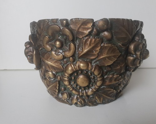 Cache pot bronze - bronze, xixème