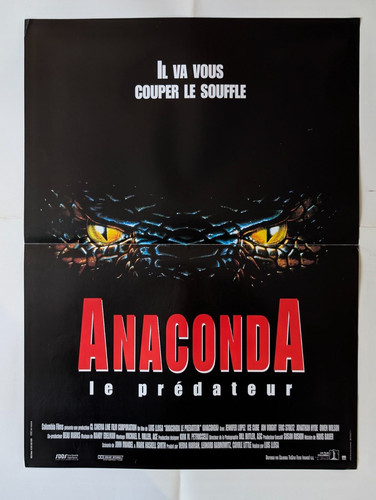 Affiche cinema anaconda le - anaconda,