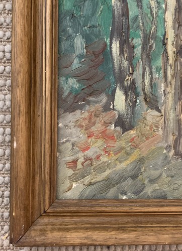 Tableau ancien huile sur - , toile