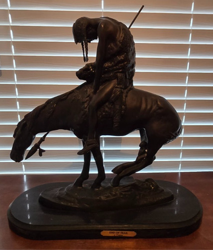 Large end trail bronze - 20",
