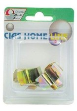 Crochets Pour Bris en Fer Châssis PVC / Bois 4 Pièces Brun 28 Cf