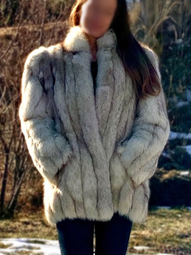 Sublime manteau fourrure en - fourrure,