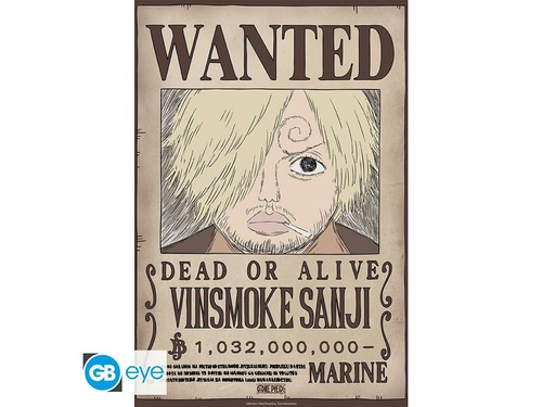 Poster one piece wanted - poster,