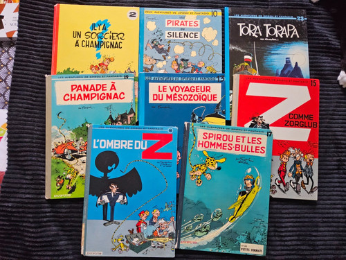 Spirou lot bandes - de,