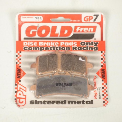Plaquette frein gold - de,