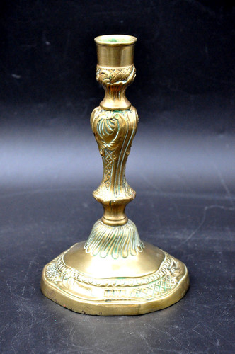 Ancien bougeoir cuivre - bougeoir,
