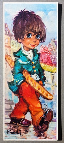 Poulbot sur bois - , moulin