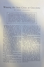 1908 William Guldner Winning the Iron Cross At Gravelotte