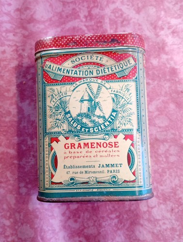 Ancienne boite tole - ancienne,