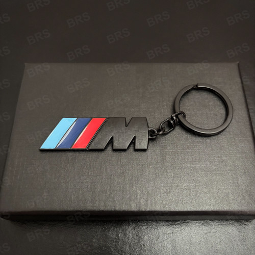 Porte clé bmw métal noir - porte-clé,