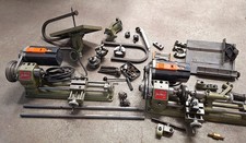 EMCO UNIMAT SL / DEUX TOURS AVEC ACCESSOIRES / EXCELLENT ETAT.