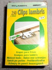 Boîte entamée de 150 clips