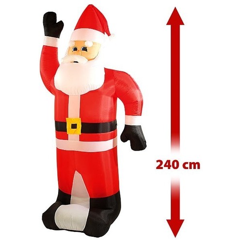 Père noël gonflable - père,