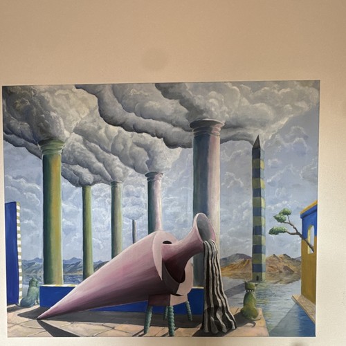 Peinture huile sur - à,