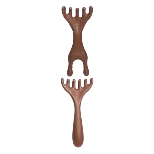 Peigne massage cuir - de,